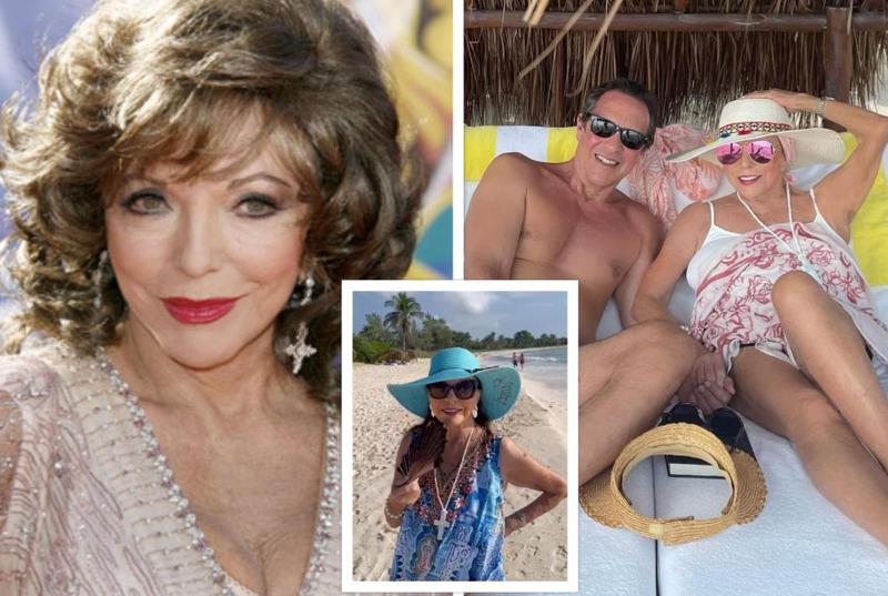 91 წლის ჯოან კოლინსის შთამბეჭდავი გარეგნობა - ჰოლივუდის ვარსკვლავის თამამი ფოტოსესია სანაპიროზე და მტკიცებულება რომ ასაკი მხოლოდ ციფრებია