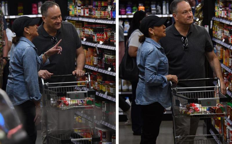 აშშ-ის ყოფილი ვიცე პრეზიდენტი თეთრი სახლის დატოვების შემდეგ -  კამალა ჰარისი ჯინსებით სურსათის მაღაზიაში: რა ფოტოები გადაუღეს  პაპარაცებმა კამალა ჰარისსა და მის ქმარს?