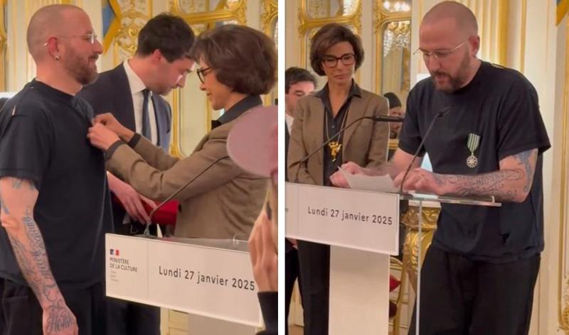 დემნა გვასალიას საფრანგეთში ხელოვნების რაინდის წოდება მიანიჭეს