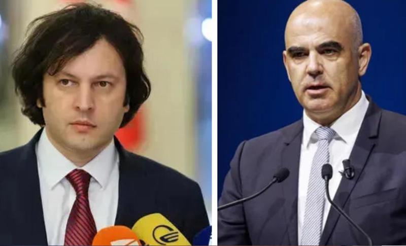 "ირაკლი კობახიძემ ალენ ბერსეს განუცხადა, რომ საქართველოს მთავრობას აღარ სურს "უცხოური გავლენის შესახებ" კანონის შესაცვლელად ერთობლივ სამუშაო ჯგუფში მონაწილეობა" - ევროპის საბჭო