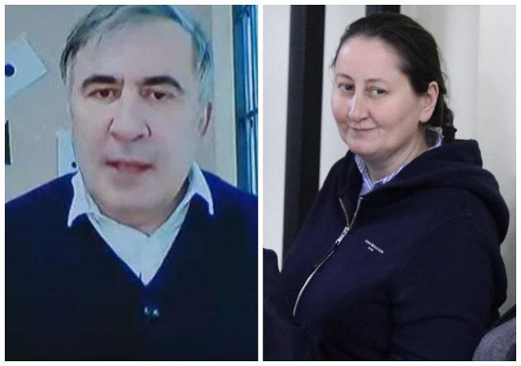 “მინდა მზია ამაღლობელს გამოვუცხადო ჩემი სოლიდარობა და მოვუწოდო, რომ მაქსიმალურად გაუფრთხილდეს თავს - მე თვითონ 50 დღე ვიშიმშილე, რაღაც მომენტის შემდეგ ადამიანი ვეღარ აფასებს თავის მდგომარეობას“ - მიხეილ სააკაშვილი