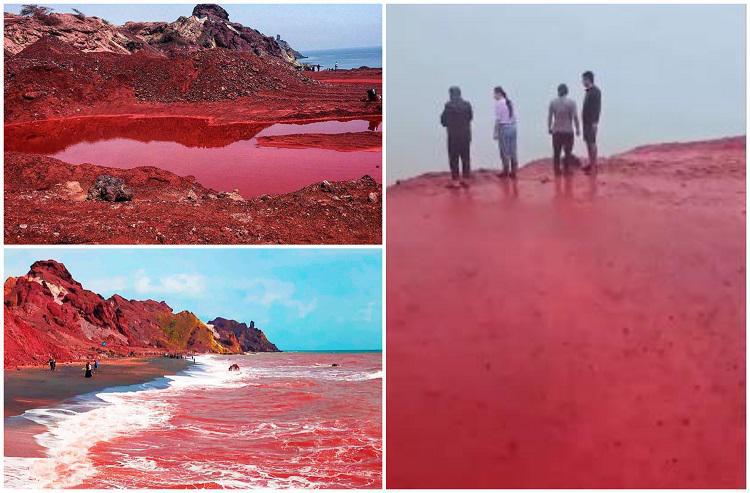 "სისხლიანი მდინარეები" ირანში - რა ხდება რეალურად კუნძულ ჰორმუზზე, სადაც გადაღებული ვიდეო ინტერნეტს იპყრობს