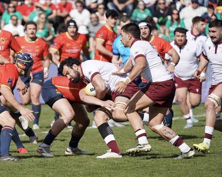 10 გატანილი ლელო - საქართველოს მორაგბეთა ეროვნულმა ნაკრებმა ესპანეთი დაამარცხა