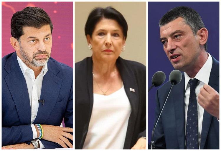 “კვერცხების სროლა, ნებისმიერი შეურაცხყოფა ჩემთვის, მათგან განსხვავებით, მიუღებელია“ - კახა კალაძე სალომე ზურაბიშვილსა და გიორგი გახარიას შესახებ