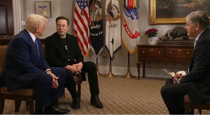 "მე მიყვარს პრეზიდენტი..." - როგორ აუხსნეს ერთმანეთს სიყვარული ტრამპმა და მასკმა Fox News-სთან ინტერვიუში?