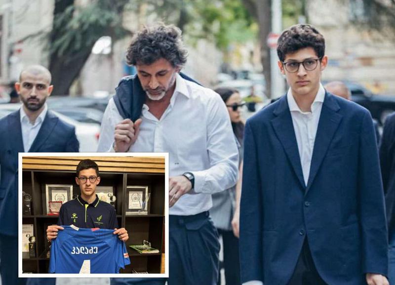 "ჩემი მთავარი მოტივატორი მამაა..." - კახა კალაძის შვილი კარიერას სამტრედიაში იწყებს: მან პროფესიონალური კონტრაქტი გააფორმა