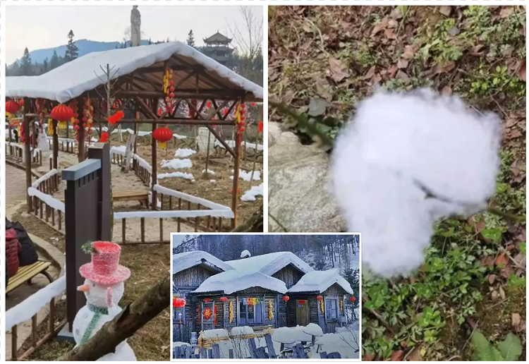 იმისათვის, რომ ტურისტული სეზონი არ ჩავარდნოდათ, ჩინეთის ერთ-ერთ ზამთრის კურორტზე ხელოვნური თოვლი ბამბისგან და საპნის ქაფისგან დაამზადეს - Snow Village ბოდიშს იხდის