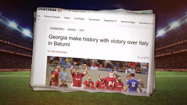 "ბორჯღალოსნების" წარმატებული მატჩები - საქართველოს რაგბის კავშირი ვიდეოს ავრცელებს