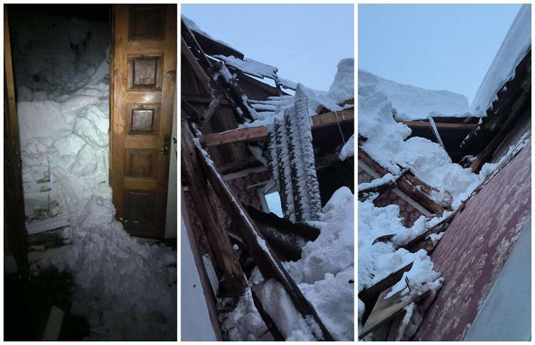 “სახლი ჩამოგვენგრა, მიკროავტობუსში ვაფარებთ თავს“ - სოფელ ჩოჩხათში, თოვლში ჩარჩენილი პირები, დახმარებას ითხოვენ