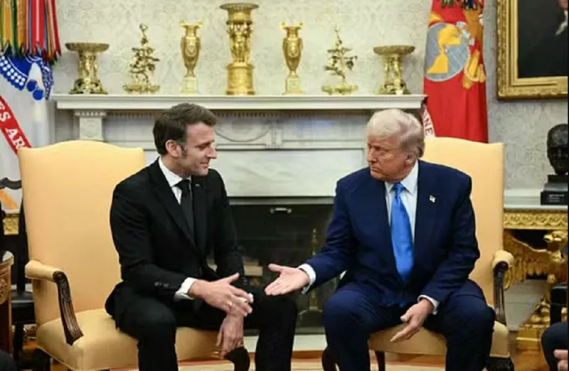 "დონალდ ტრამპი მიხვდა, რომ პუტინმა მოატყუა" - ემანუელ მაკრონი
