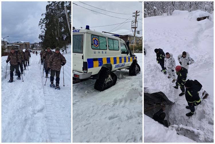 თავდაცვის ძალებმა სტიქიის ზონაში მუშაობა დაიწყეს - “სალიკვიდაციო სამუშაოებში ჯარი პირადი შემადგენლობითა და შესაბამისი ტექნიკით არის ჩართული“