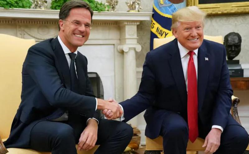 "შესანიშნავი საუბარი მქონდა დონალდ ტრამპთან, აშშ და ნატო ძლიერდებიან" - მარკ რუტე