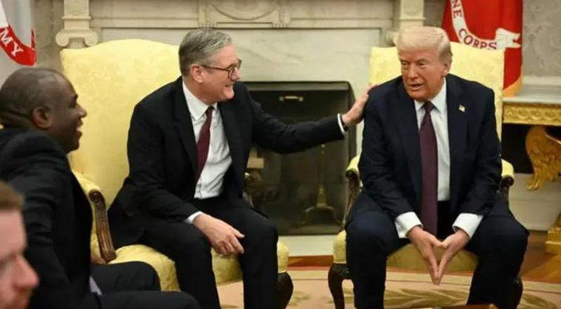 დონალდ ტრამპი კითხვაზე, ჯერ კიდევ გჯერათ, რომ  ზელენსკი დიქტატორია?  - "ეგ მე ვთქვი? არ მჯერა, რომ ამას ვიტყოდი"