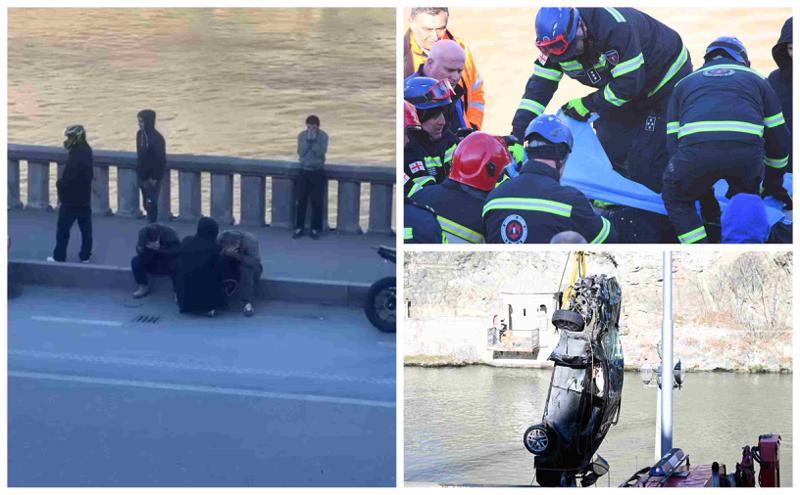 "ახალგაზრდა ბიჭია გარდაცვლილი... საშინელება ხდება, ახლა მოვიდნენ მისი ახლობლები" - ფოტოები ტრაგედიის ადგილიდან