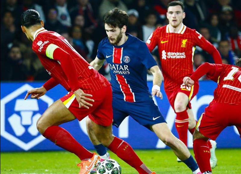 "კვარას" არაერთი შანსი, ალისონ ბეკერის გმირობა და ბოლო წუთების დრამა - ლივერპულმა PSG დაამარცხა (ვიდეო)