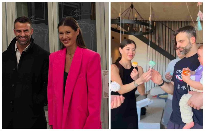 ქეთი ხატიაშვილი და დავით კაჭარავა მეორე შვილს ელოდებიან - კადრები სქესის გაგების ოჯახური ცერემონიიდან