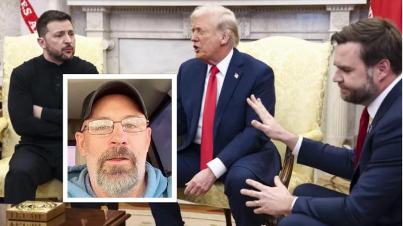 "რა ჯანდაბა ხდება?" - აშშ-ის პრეზიდენტსა და ვიცე-პრეზიდენტს აკრიტიკებს ჯეი დი ვენსის ბიძაშვილი, რომელიც უკრაინის ჯარში მსახურობდა