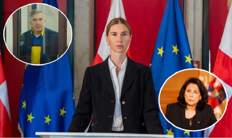 “ისტორიაში ჩაიწერება, რომ საქართველოს მე-5 პრეზიდენტმა არ შეიწყალა მე-3 პრეზიდენტი, რომელმაც ევროპის დროშა პირველად აღმართა“ - თინა ბოკუჩავა