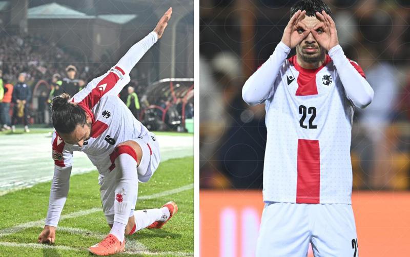 "ქოჩორასა" და მიქაუტაძის გოლები და ქართველების უპირატესობა - ჩვენმა გუნდმა სომხეთის ნაკრები პირველ ტაიმში ორბურთიანი უპირატესობით დაამარცხა (ვიდეო)