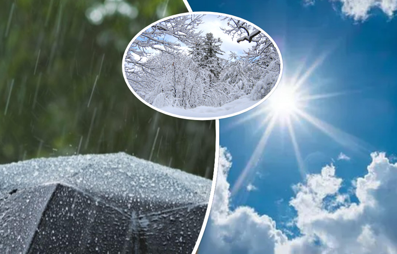 ზოგან თოვლი, ზოგან +18 გრადუსი - სად როგორი ამინდია მოსალოდნელი: პროგნოზი რეგიონების მიხედვით