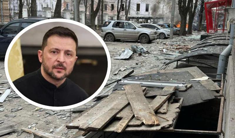 "ბზობას მხოლოდ არამზადას შეეძლო ამის გაკეთება" - ვოლოდიმირ ზელენსკი სუმზე თავდასხმაზე