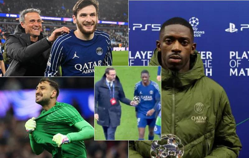 ბედნიერი "კვარა" და ლუის ენრიკე, განრისხებული უსმან დემბელე - რატომ ამბობდა ის უარს მატჩის საუკეთესო ფეხბურთელის ჯილდოზე (ფოტო/ვიდეო)