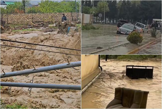 წყალდიდობა აზერბაიჯანში, გადაუღებელმა წვიმამ პრობლემები შექმნა ბაქოშიც - ღვარცოფს ერთ-ერთ რეგიონში 3 ადამიანი შეეწირა