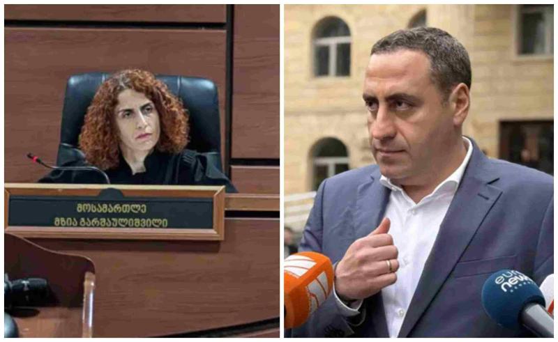 "მოსამართლეები ისეთ დღეში ჩაგაგდეს, რესტორანში ბანერის ქვეშ, ხოხვით შედიხართ" - გიორგი ვაშაძე მოსამართლეს