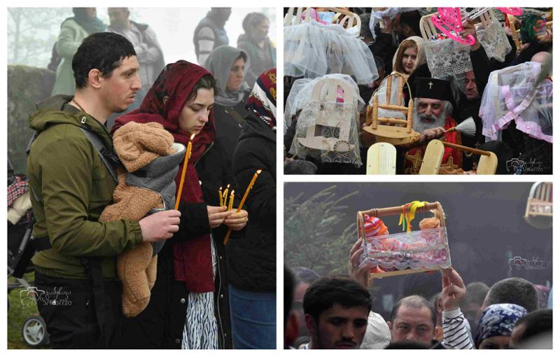 შვილის მომლოდინე მომლოცველები სასწაულის მოლოდინში - ფოტოები "წაჩხურობის" დღესასწაულიდან: რა ლეგენდა არსებობს უძველეს ტაძარზე?