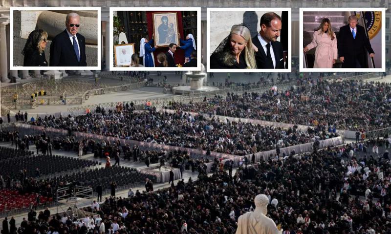 LIVE: მსოფლიო ლიდერები, სამეფო ოჯახი და ათასობით ადამიანი ვატიკანში - ამ წუთებში რომის პაპის დაკრძალვის ცერემონია მიმდინარეობს