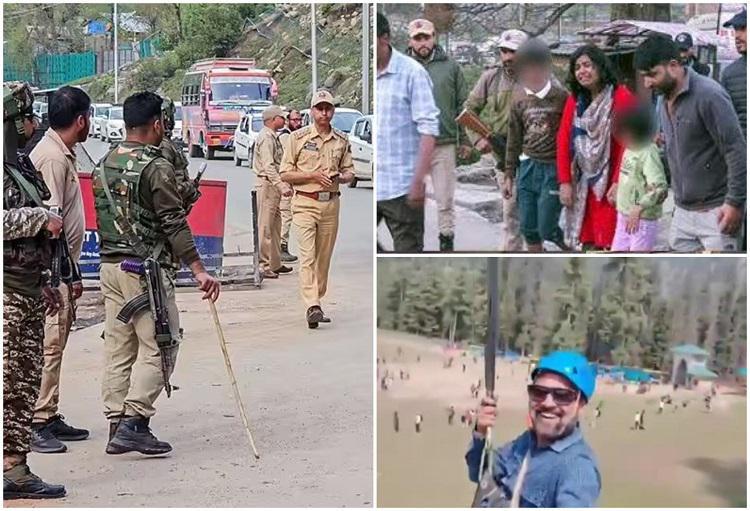 ტურისტმა ზიპლაინზე, შემთხვევით გადაიღო ტერორისტული აქტი ქაშმირში, სადაც 26 ადამიანი მოკლეს