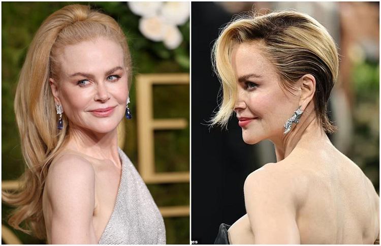 დრამატული გარდასახვა და გაოგნებული მაყურებელი - ნიკოლ კიდმანის უარი საფირმო გრძელ თმაზე და განსხვავებული იმიჯი Met Gala-ზე (ფოტო/ვიდეო)