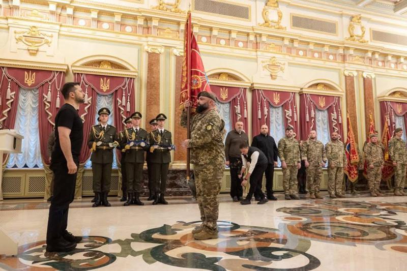 ზელენსკიმ ქართველი მებრძოლი, "აზოვის" ერთ-ერთი დამფუძნებელი, გიორგი ქუფარაშვილი დააჯილდოვა