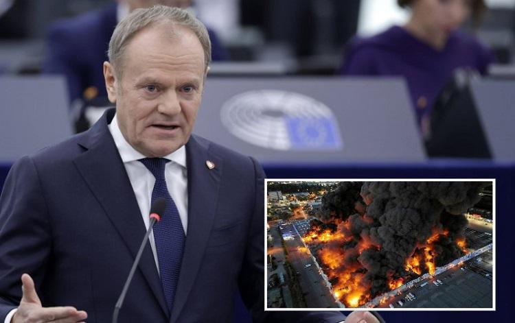 “ყველას მოგძებნით!“ - დონალდ ტუსკის თქმით, 2024 წელს, ვარშავის სავაჭრო ცენტრში მომხდარი ხანძარი რუსული სპეცსამსახურების დაკვეთა იყო