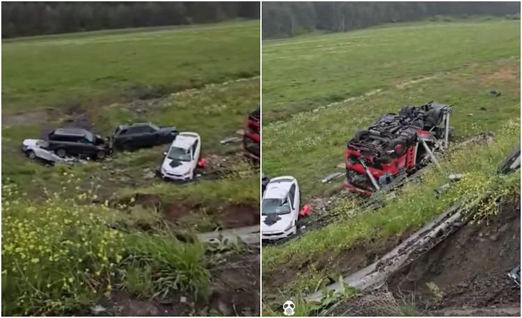 რას აცხადებს შსს, სურამთან მომხდარი ავტოსაგზაო შემთხვევის შესახებ