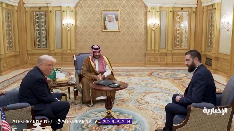 დონალდ ტრამპი სირიის პრეზიდენტს, აჰმედ ალ-შარაას შეხვდა - რაზე ისაუბრეს მხარეებმა