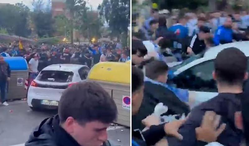 "ფანებს შორის მანქანა შევარდა... მძღოლი ბრბოსგან თავის დასაღწევად მოძრაობდა" - რა მოხდა ბარსელონაში, მატჩის დაწყებამდე რამდენიმე წუთით ადრე (ვიდეო)