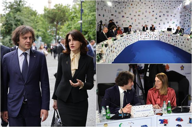 კობახიძე ევროპული პოლიტიკური გაერთიანების სამიტზე - რაზე ისაუბრა პრემიერმა მრგვალი მაგიდის ფორმატში გამართული დისკუსიისას?