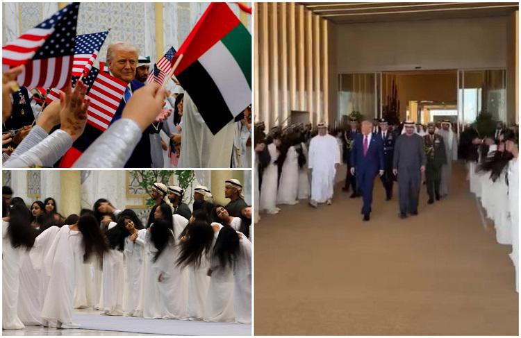 "ალ-აიალა" - რას ნიშნავს რიტუალი, რომლითაც ტრამპს არაბთა გაერთიანებულ საემიროებში დახვდნენ