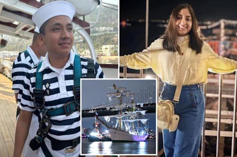 ტრაგედია ნიუ-იორკში: მექსიკის სამხედრო გემი ბრუკლინის ხიდქვეშ ვერ გაეტია, შეჯახების შედეგად გემის ანძა გატყდა, არიან დაღუპულები - დეტალები და კადრები