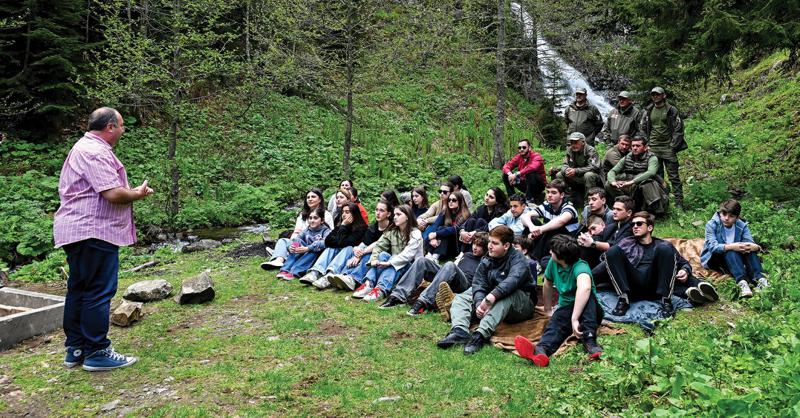 "საირმეს რეკრეაციული ფერმის" ტერიტორიაზე სკოლის მოსწავლეებისთვის შემეცნებითი ტური ჩატარდა