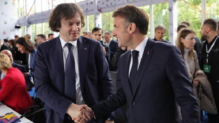 რაზე ისაუბრეს კობახიძემ და მაკრონმა ევროსაბჭოს სამიტზე - “აღქმასთან დაკავშირდებით შევჯერდით...“