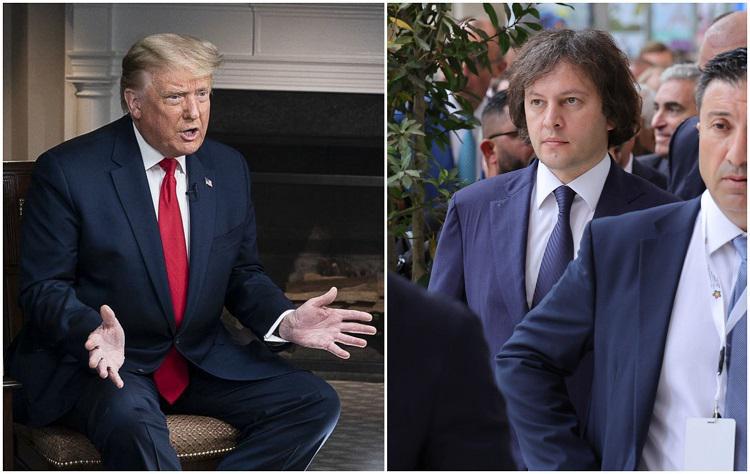 ირაკლი კობახიძე ტრამპის მიმართ ღია წერილზე - “არ უპასუხიათ, თუმცა დუმილიც ჩვენთვის ძალიან მნიშვნელოვანი პასუხია“