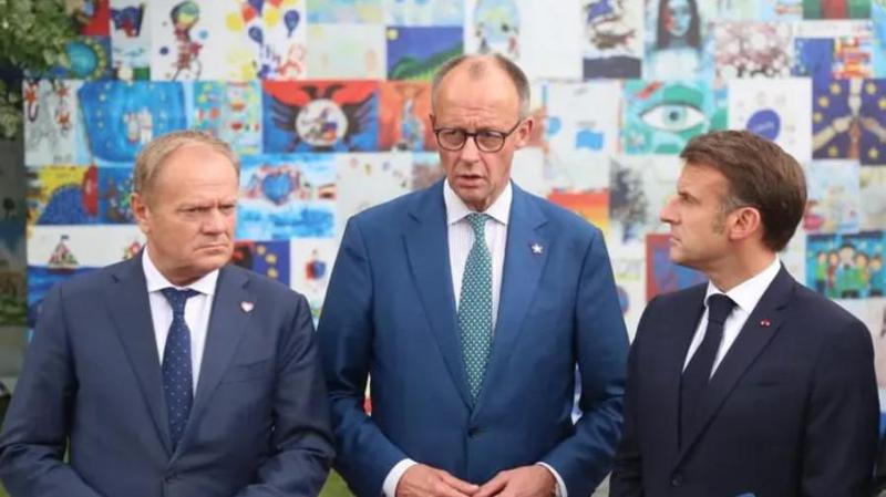 “ვგმობთ საქართველოს ხელისუფლების ყველა ქმედებას, რომელიც იწვევს დემოკრატიულ უკუსვლას“ - ემანუელ მაკრონი, დონალდ ტუსკი და ფრედრიხ მერცი მიმართვას ავრცელებენ