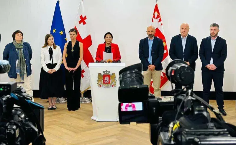 "სენატორ დეინსს შევხვდი, ის თბილისში მხოლოდ ჩვენ შეგვხვდა, ოპოზიციას და ეს მნიშვნელოვანია" - სალომე ზურაბიშვილი
