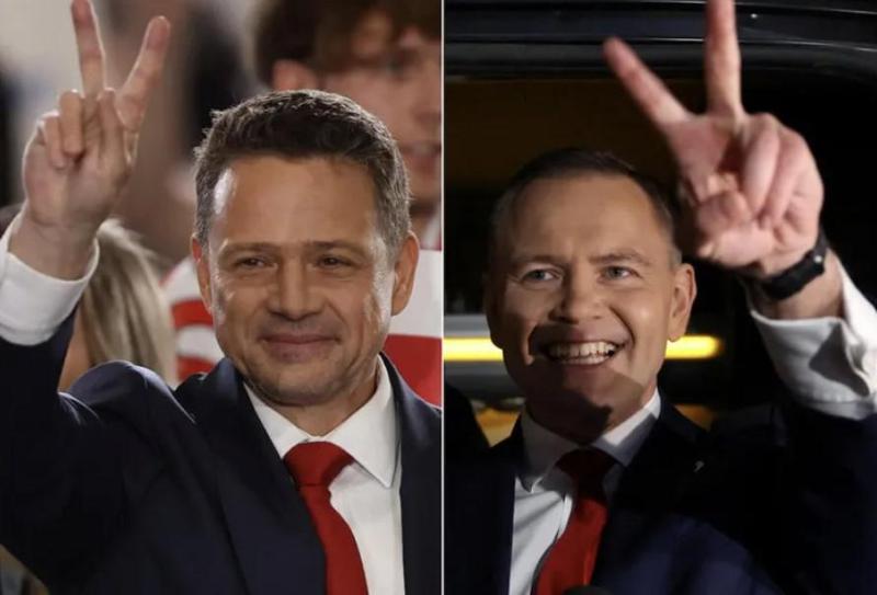 ეგზიტპოლის თანახმად, პოლონეთის საპრეზიდენტო არჩევნებში რაფალ ტრჟასკოვსკიმ 50.3%, ხოლო კაროლ ნავროცკიმ - 49.7% მიიღო