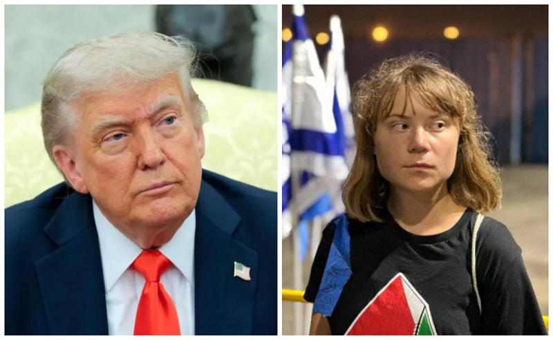 "უცნაური ადამიანია, ვფიქრობ, მან სიბრაზის მართვის კურსი უნდა გაიაროს" - ტრამპი გრეტა თუნბერგზე