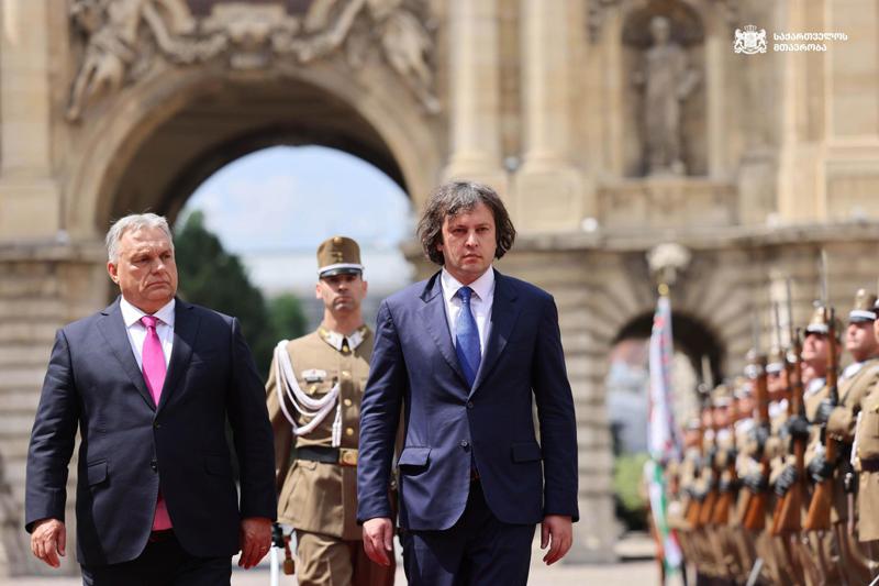 ირაკლი კობახიძე ვიქტორ ორბანს შეხვდა