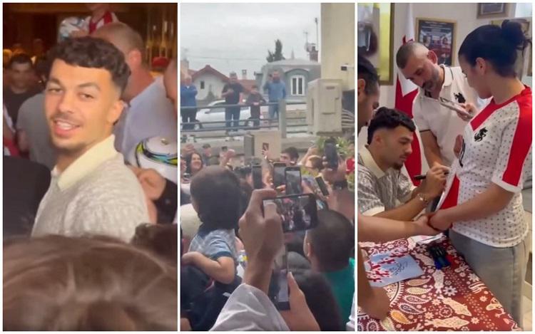 გიორგი მიქაუტაძე პარიზში, წმ. თამარ მეფის ტაძარში საკვირაო წირვას დაესწრო - ქართველი მრევლის ემოციები ფეხბურთელის დანახვისას (ვიდეო)