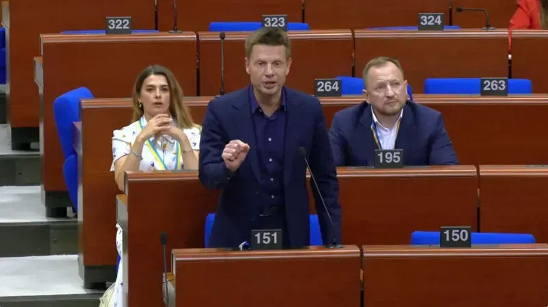 "საქართველო თავადაა რუსული აგრესიის მსხვერპლი, მაგრამ მხარს არ უჭერს რუსული აგრესიის წინააღმდეგ ტრიბუნალს, შეგიძლიათ ეს წარმოიდგინოთ?" - გონჩარენკო